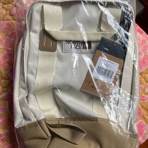 The North Face Tote Backpack Vintage White